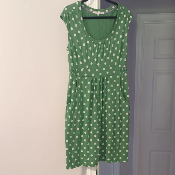Boden | Dresses | Boden Green And White Polka Dot Mini Dress | Poshmark Boden | Dresses | Boden Green And White Polka Dot Mini Dress | Poshmark